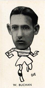 1938 John Sinclair Well Known Footballers (Scottish) #8 Willie Buchan Front