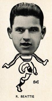 1938 John Sinclair Well Known Footballers (Scottish) #33 Bobby Beattie Front