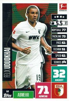 2020-21 Topps Match Attax Bundesliga #12 Felix Uduokhai Front
