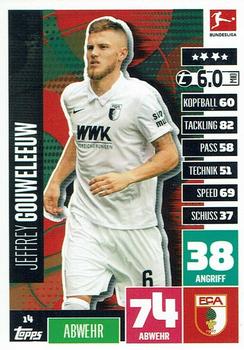 2020-21 Topps Match Attax Bundesliga #14 Jeffrey Gouweleeuw Front