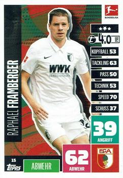 2020-21 Topps Match Attax Bundesliga #15 Raphael Framberger Front