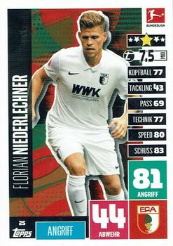 2020-21 Topps Match Attax Bundesliga #25 Florian Niederlechner Front