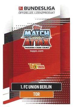 2020-21 Topps Match Attax Bundesliga #47 Andreas Luthe Back