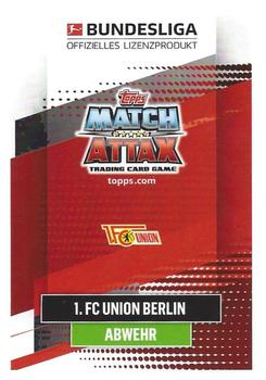 2020-21 Topps Match Attax Bundesliga #48 Marvin Friedrich Back