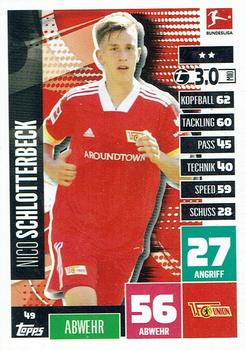 2020-21 Topps Match Attax Bundesliga #49 Nico Schlotterbeck Front