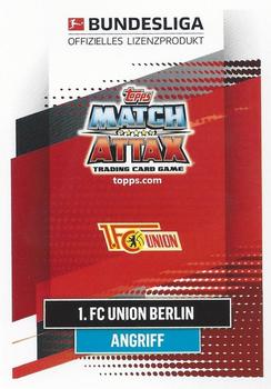 2020-21 Topps Match Attax Bundesliga #60 Cedric Teuchert Back