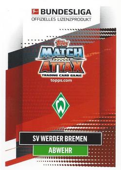 2020-21 Topps Match Attax Bundesliga #85 Marco Friedl Back