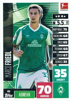 2020-21 Topps Match Attax Bundesliga #85 Marco Friedl Front