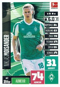 2020-21 Topps Match Attax Bundesliga #87 Niklas Moisander Front
