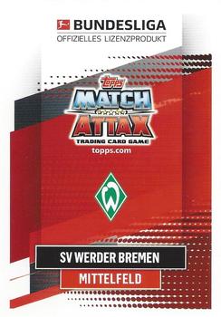2020-21 Topps Match Attax Bundesliga #91 Maximilian Eggestein Back