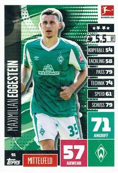 2020-21 Topps Match Attax Bundesliga #91 Maximilian Eggestein Front
