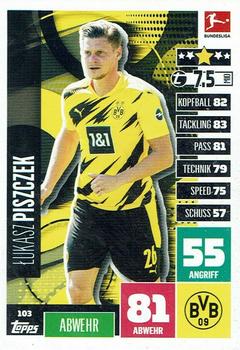 2020-21 Topps Match Attax Bundesliga #103 Lukasz Piszczek Front