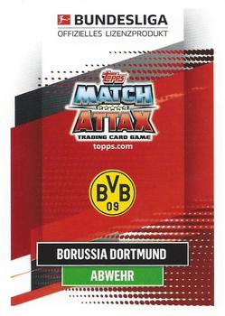 2020-21 Topps Match Attax Bundesliga #104 Mats Hummels Back
