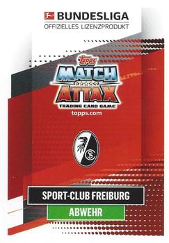 2020-21 Topps Match Attax Bundesliga #142 Keven Schlotterbeck Back