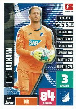 2020-21 Topps Match Attax Bundesliga #155 Oliver Baumann Front