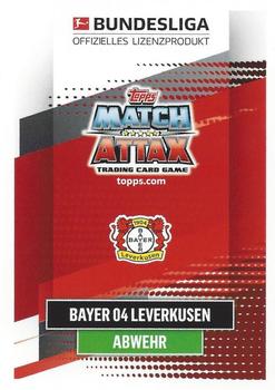 2020-21 Topps Match Attax Bundesliga #210 Mitchell Weiser Back