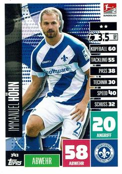 2020-21 Topps Match Attax Bundesliga #343 Immanuel Hohn Front