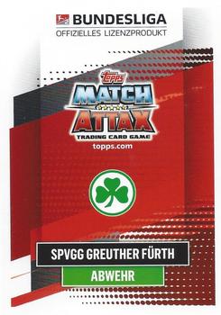 2020-21 Topps Match Attax Bundesliga #349 Mergim Mavraj Back