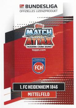 2020-21 Topps Match Attax Bundesliga #358 Marc Schnatterer Back