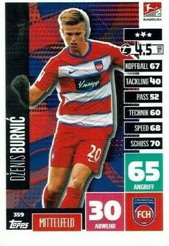 2020-21 Topps Match Attax Bundesliga #359 Dženis Burnić Front