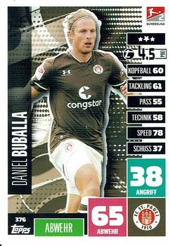 2020-21 Topps Match Attax Bundesliga #376 Daniel Buballa Front
