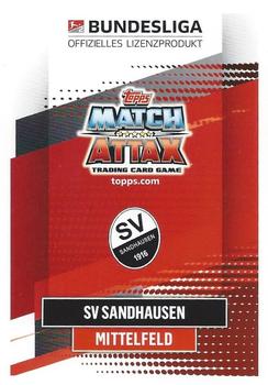 2020-21 Topps Match Attax Bundesliga #384 Denis Linsmayer Back