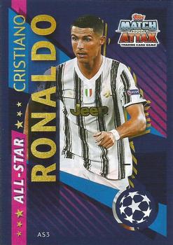 2020-21 Topps UEFA Champions League Sticker Collection - All-Star Stickers #AS3 Cristiano Ronaldo Front