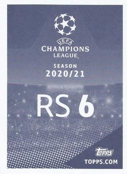 2020-21 Topps UEFA Champions League Sticker Collection - Rising Star Stickers #RS 6 Reece James Back
