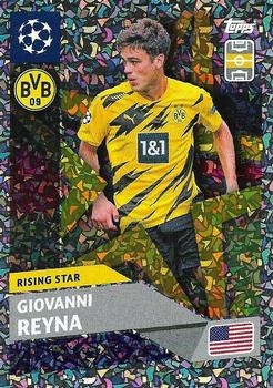 2020-21 Topps UEFA Champions League Sticker Collection - Rising Star Stickers #RS 11 Giovanni Reyna Front