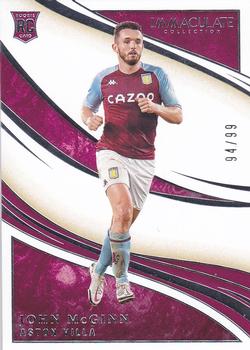 2020 Panini Immaculate Collection #105 John McGinn Front