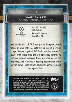 2020-21 Topps Museum Collection UEFA Champions League #13 Marley Aké Back