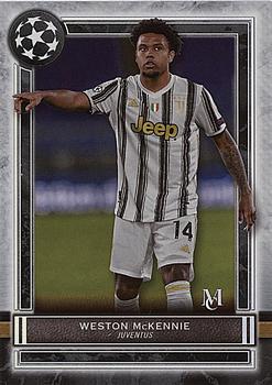 2020-21 Topps Museum Collection UEFA Champions League #49 Weston McKennie Front