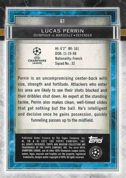 2020-21 Topps Museum Collection UEFA Champions League #61 Lucas Perrin Back