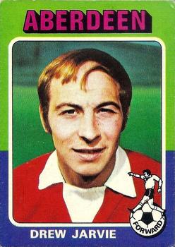 1975-76 Topps Footballers (Scottish, Blue Back) #20 Drew Jarvie Front
