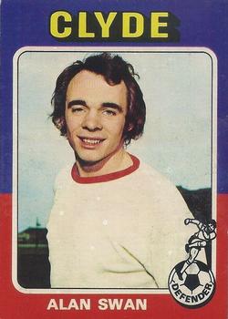 1975-76 Topps Footballers (Scottish, Blue Back) #24 Alan Swan Front