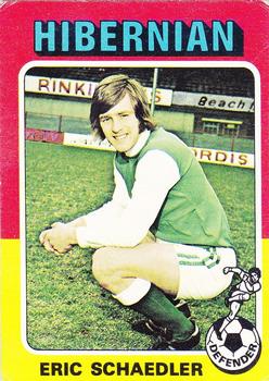 1975-76 Topps Footballers (Scottish, Blue Back) #33 Erich Schaedler Front