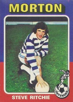 1975-76 Topps Footballers (Scottish, Blue Back) #46 Steve Ritchie Front
