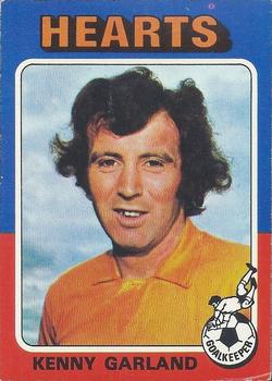 1975-76 Topps Footballers (Scottish, Blue Back) #49 Kenny Garland Front