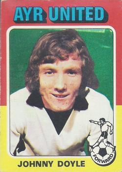 1975-76 Topps Footballers (Scottish, Blue Back) #83 John Doyle Front