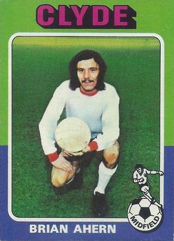 1975-76 Topps Footballers (Scottish, Blue Back) #88 Brian Ahern Front
