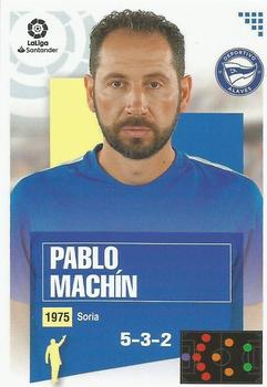 2020-21 Panini LaLiga Santander Este Stickers #1 Pablo Machín Front