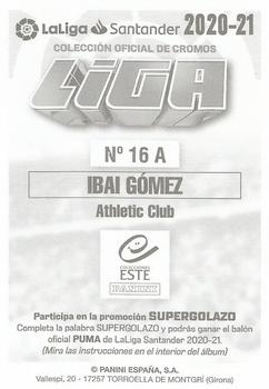 2020-21 Panini LaLiga Santander Este Stickers #16A Ibai Gomez Back