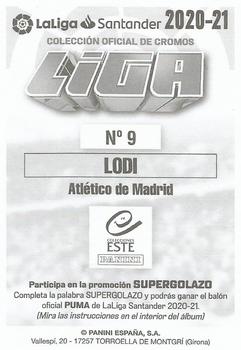 2020-21 Panini LaLiga Santander Este Stickers #9 Renan Lodi Back