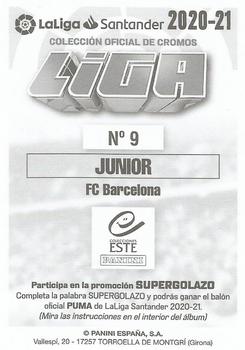 2020-21 Panini LaLiga Santander Este Stickers #9 Junior Firpo Back