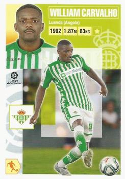 2020-21 Panini LaLiga Santander Este Stickers #12A William Carvalho Front