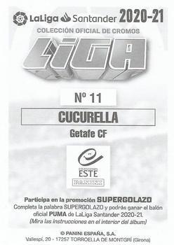 2020-21 Panini LaLiga Santander Este Stickers #11 Marc Cucurella Back