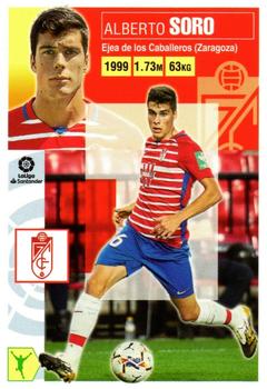 2020-21 Panini LaLiga Santander Este Stickers #17bis Alberto Soro Front