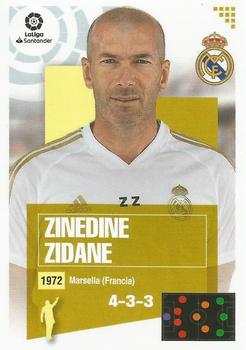 2020-21 Panini LaLiga Santander Este Stickers #1 Zinedine Zidane Front