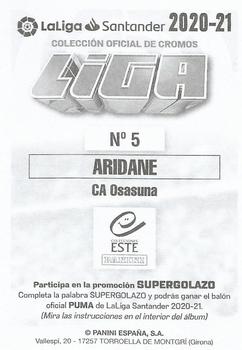 2020-21 Panini LaLiga Santander Este Stickers #5 Aridane Hernandez Back