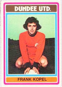 1976-77 Topps Footballers (Scottish, Red backs) #4 Frank Kopel Front